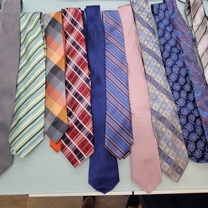 Lot of ties 11 pieces